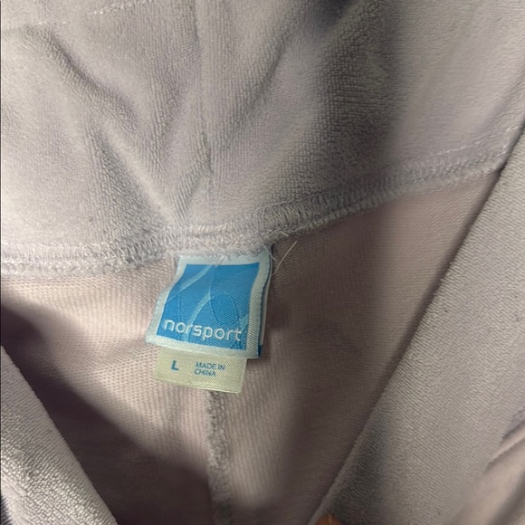 Women's Light Pink Track Pants - Picture 3 of 6